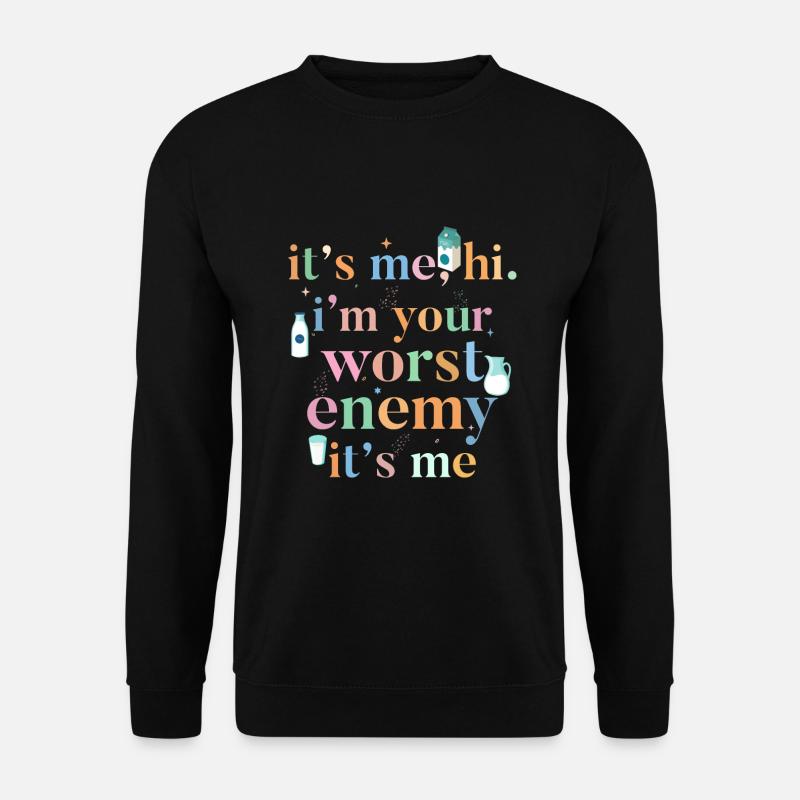 Lactose intolerance - Unisex Sweatshirt - black