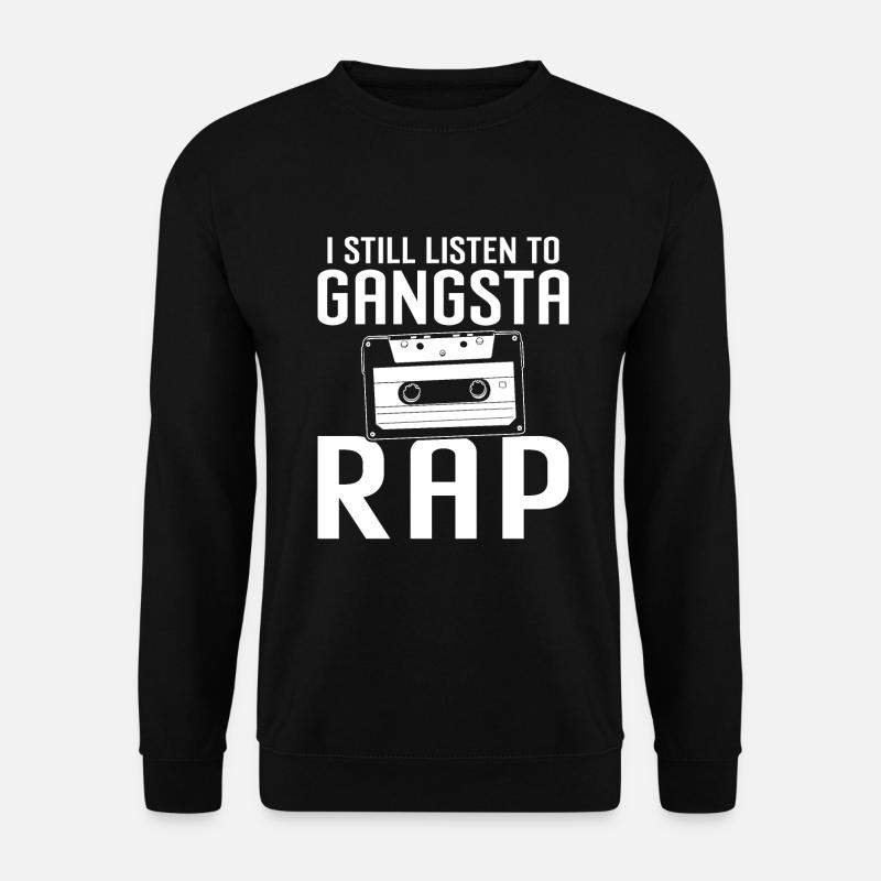 Gangsta Rap - Sweat-shirt Unisexe - noir