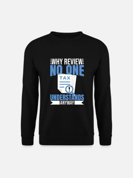 Comptable CPA Préparateur de déclarations de revenus - Sweat-shirt Unisexe - noir