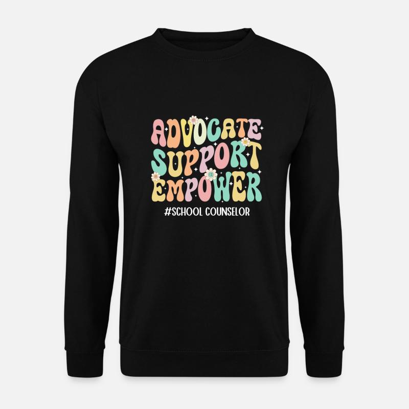School Counselor - Unisex Sweatshirt - black