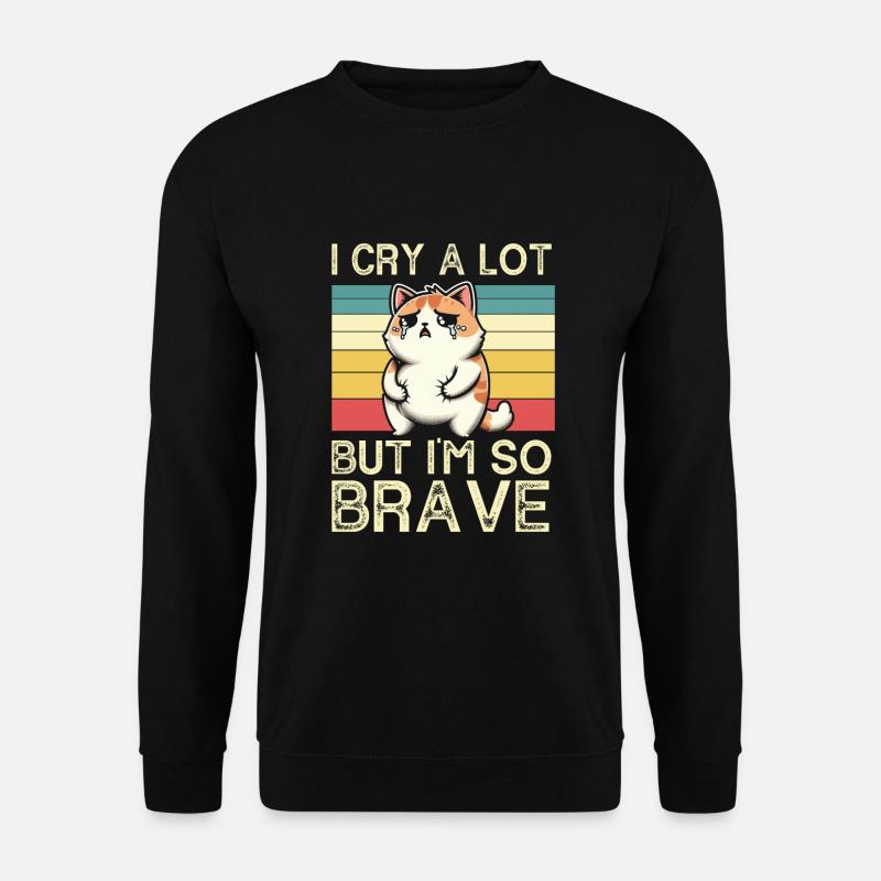 Tummy Ache Survivor - Unisex Sweatshirt - black