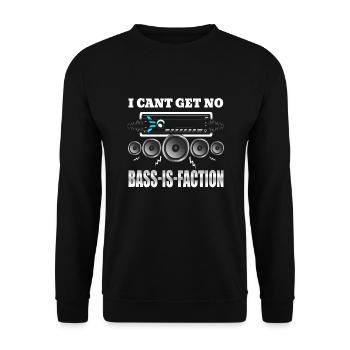 Car audio - Unisex Sweatshirt - black - Front - Alina (178cm) & Michal (187cm)