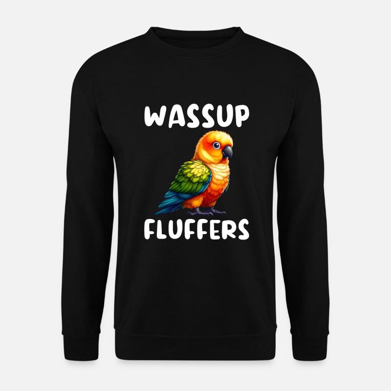 Sun conure - Unisex Sweatshirt - black