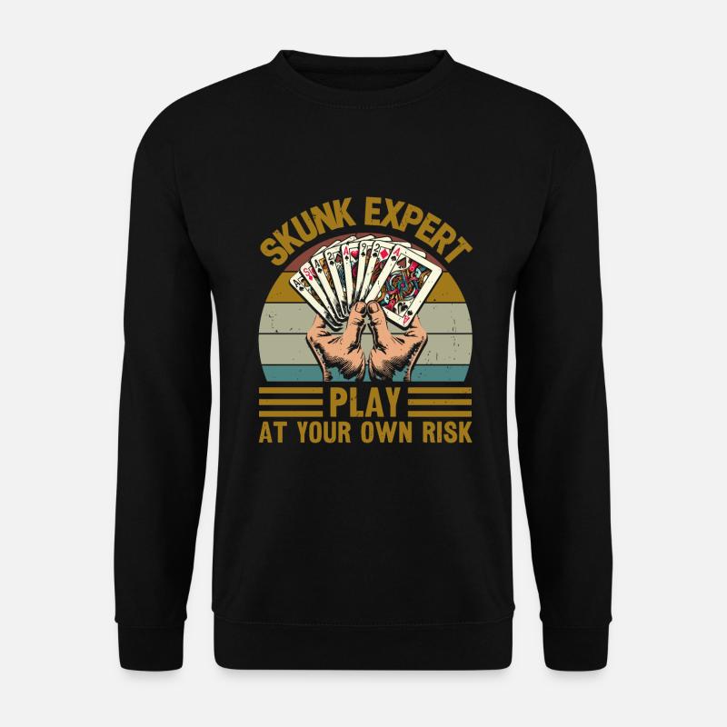 Cribbage - Unisex Sweatshirt - black