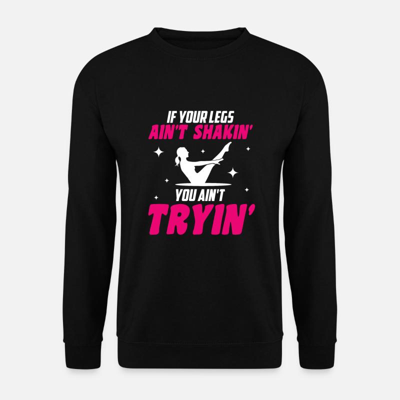 Pilates - Sweat-shirt Unisexe - noir