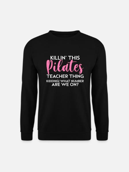 Pilates - Unisex Pullover - Schwarz