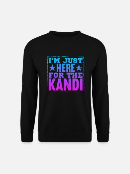 Kandi EDM Rave - Unisex Pullover - Schwarz