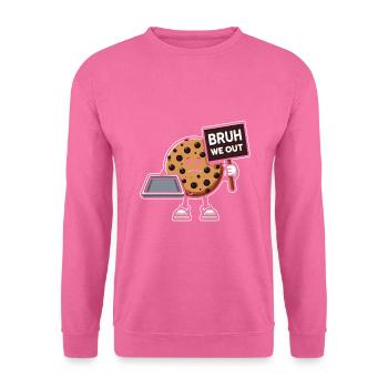 Scout Filles Cookie dealer - Sweat-shirt Unisexe - rose - Devant