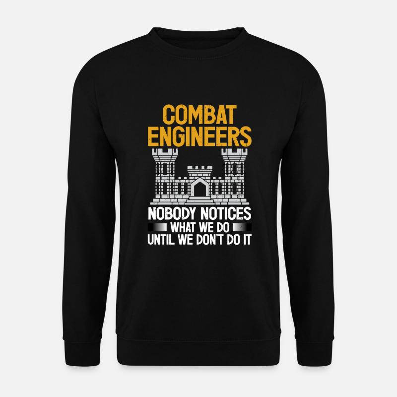 Combat Engineer - Unisex Sweatshirt - black