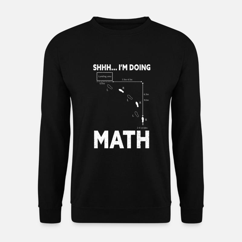 High jump jumping - Unisex Sweatshirt - black