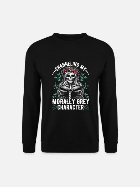 Dark Romance Smut Reader - Unisex Pullover - Schwarz