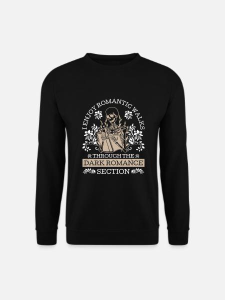 Dark Romance Smut Reader - Unisex Pullover - Schwarz