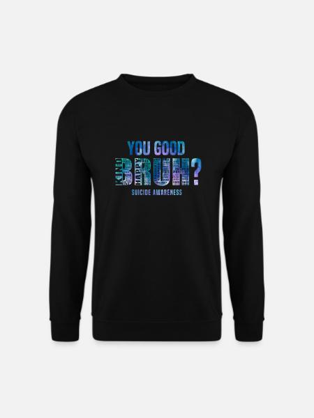 Suicides prevention suicide counselor - Unisex Pullover - Schwarz