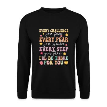 Psychiatric Mental Health Nurse Practitioner PMHNP - Unisex Sweatshirt - black - Front - Alina (178cm) & Michal (187cm)