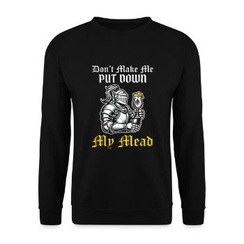 Ren Faire Funny Renaissance Festival - Sweat-shirt Unisexe - noir - Devant - Alina (178cm) & Michal (187cm)
