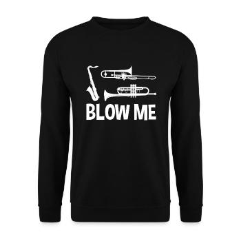 Ska dad ska music - Unisex Sweatshirt - black - Front - Alina (178cm) & Michal (187cm)