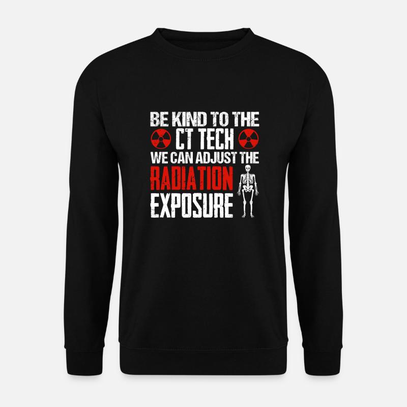 Tomodensitométrie CT Tech - Sweat-shirt Unisexe - noir