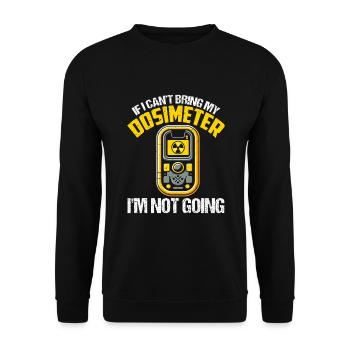 Nuclear engineering engineer - Unisex Pullover - Schwarz - Vorne - Alina (178cm) & Michal (187cm)