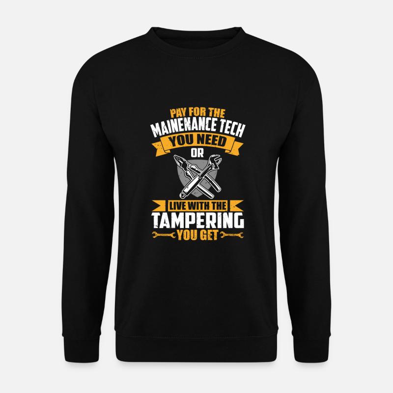Technicien de maintenance - Sweat-shirt Unisexe - noir