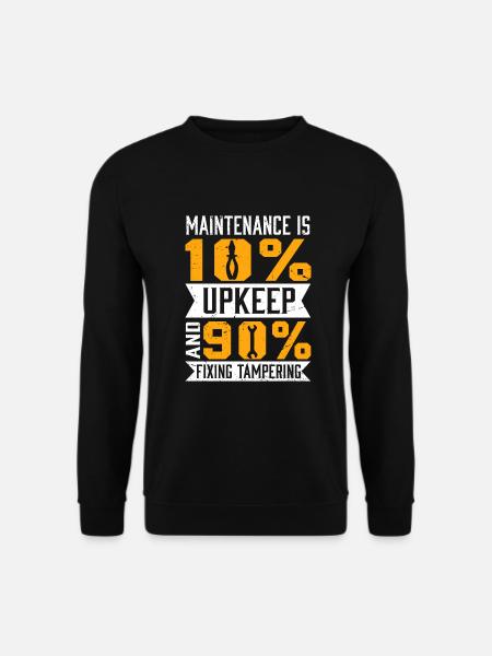 Maintenance tech - Unisex Sweatshirt - black