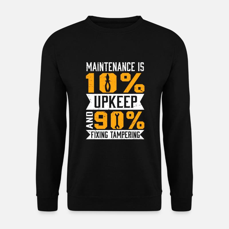Maintenance tech - Unisex Sweatshirt - black