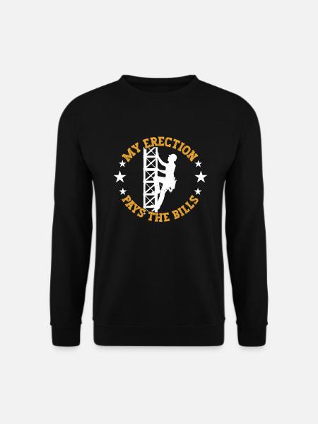 Tower climber - Unisex Sweatshirt - black