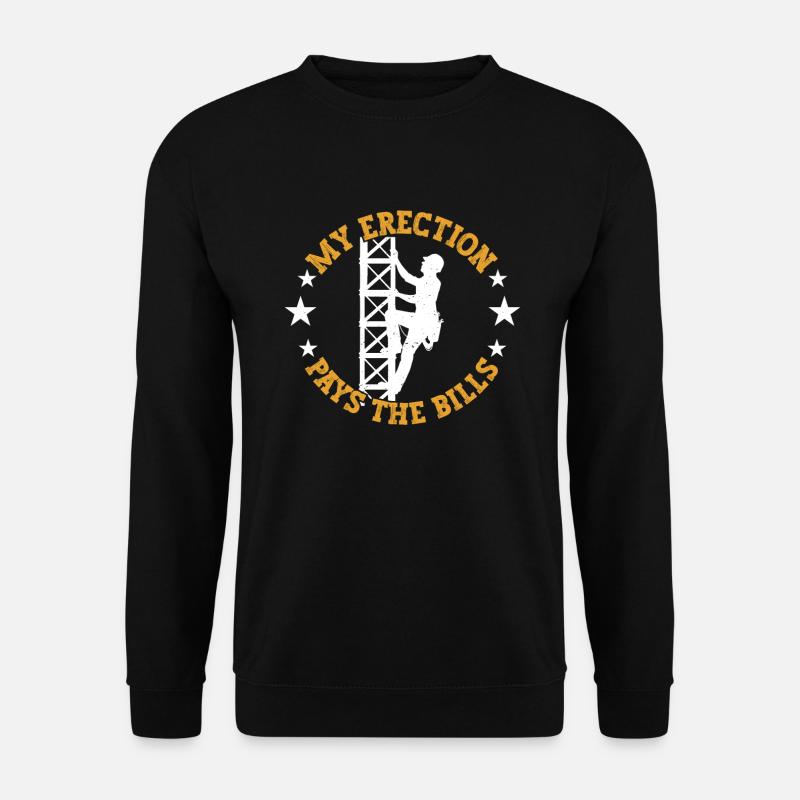 Tower climber - Unisex Pullover - Schwarz