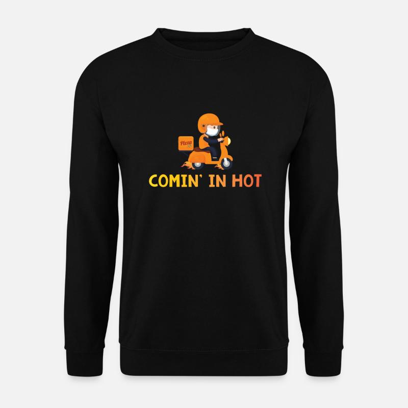 Pizza Delivery Guy - Unisex Sweatshirt - black