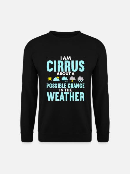 Météorologue Météorologue - Sweat-shirt Unisexe - noir