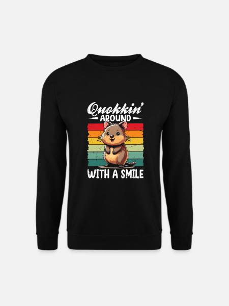 Quokka - Unisex Sweatshirt - black