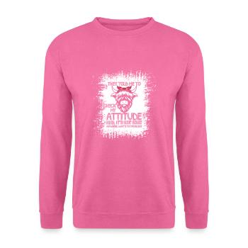 Highland Cow Heifer - Unisex Pullover - Pink - Vorne
