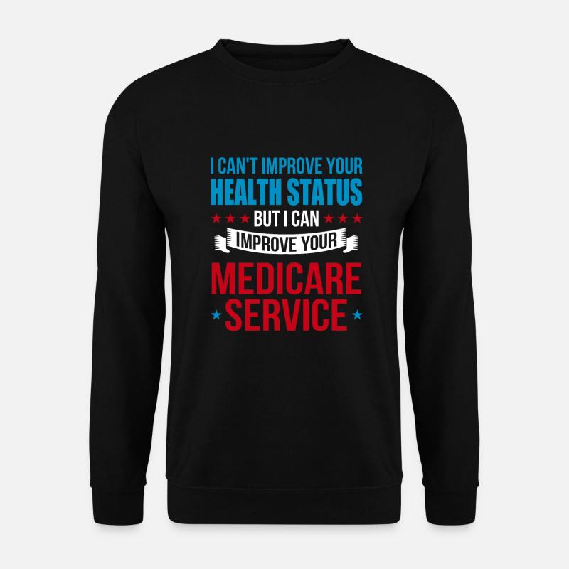 Trucker Semi Truck Driver - Unisex Sweatshirt - black