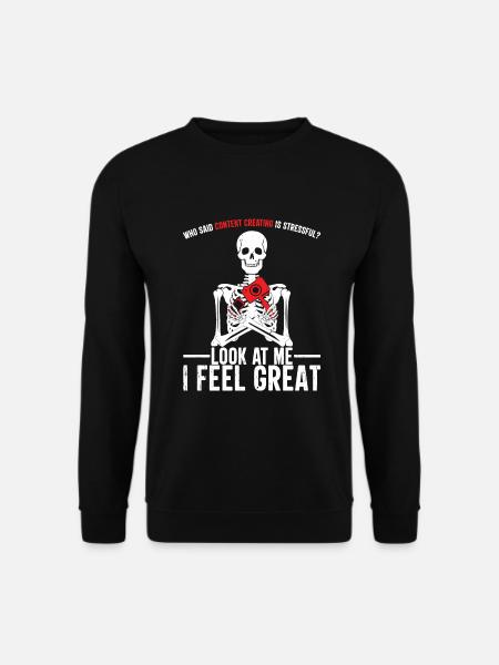 Content creator vlogger - Unisex Sweatshirt - black