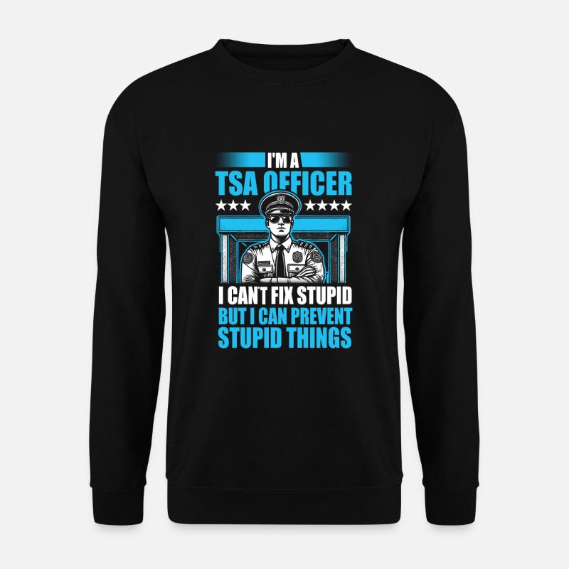 Agent TSA - Sweat-shirt Unisexe - noir