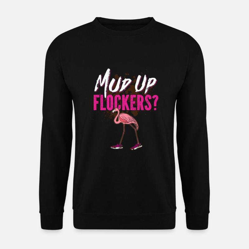 boue course boue fille - Sweat-shirt Unisexe - noir