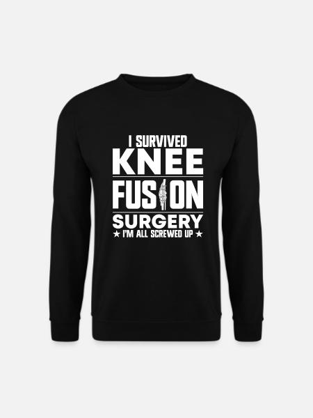 Knee Replacement - Unisex Pullover - Schwarz