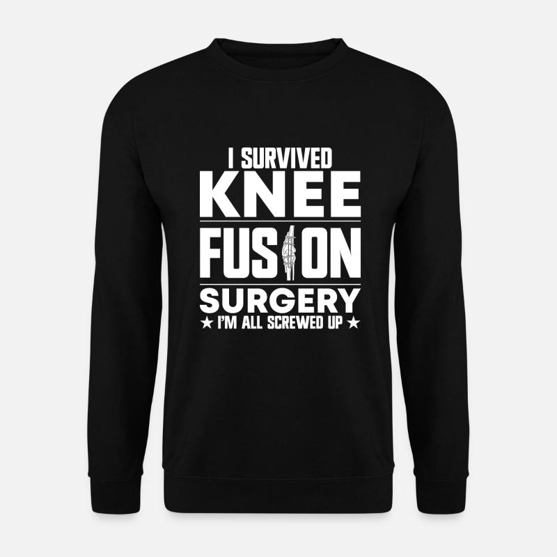 Knee Replacement - Unisex Sweatshirt - black