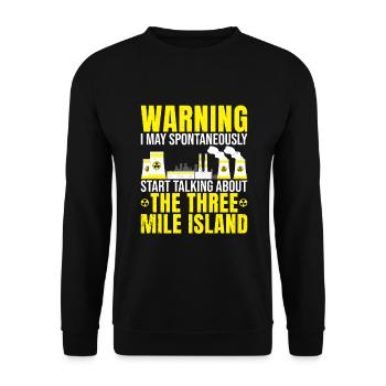 Nuclear engineering engineer - Unisex Pullover - Schwarz - Vorne - Alina (178cm) & Michal (187cm)