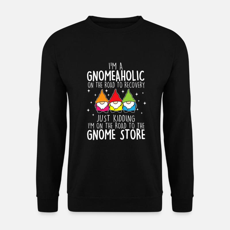 Gnomes - Unisex Sweatshirt - black