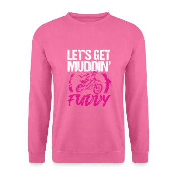 Dirt Bike Girl - Unisex Pullover - Pink - Vorne