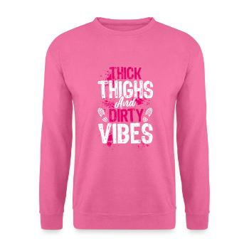 Mud girl run - Unisex Sweatshirt - pink - Front