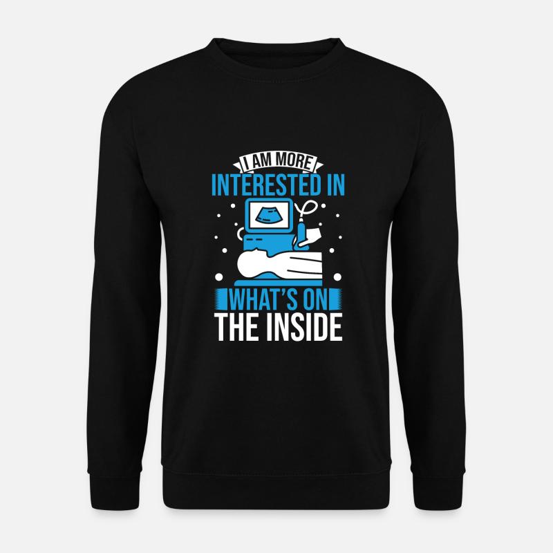 Sonographer Sonography Ultrasound Tech - Unisex Sweatshirt - black