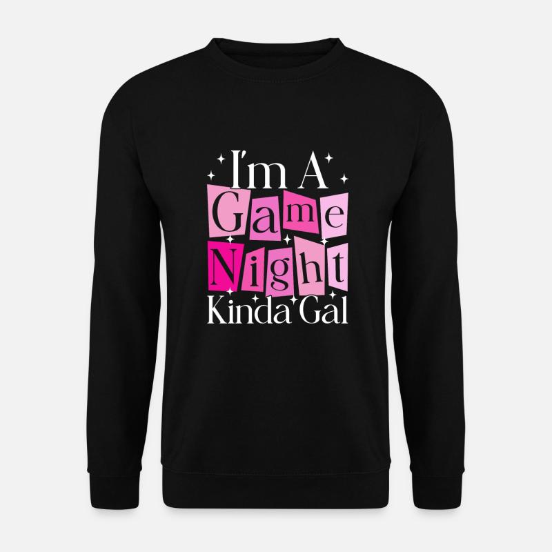 Board Game Night - Unisex Sweatshirt - black