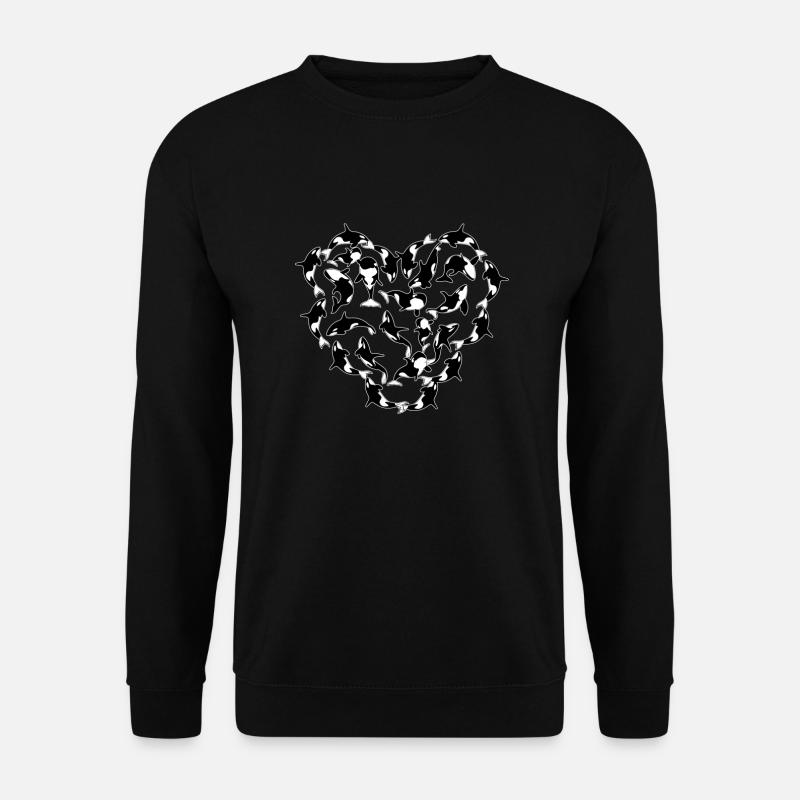 Orcas - Unisex Sweatshirt - black