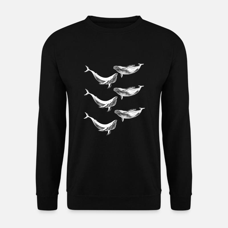 Wale - Unisex Pullover - Schwarz