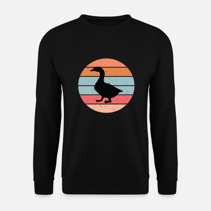 Ente - Unisex Pullover - Schwarz