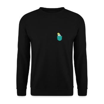 Perruque - Sweat-shirt Unisexe - noir - Devant - Alina (178cm) & Michal (187cm)