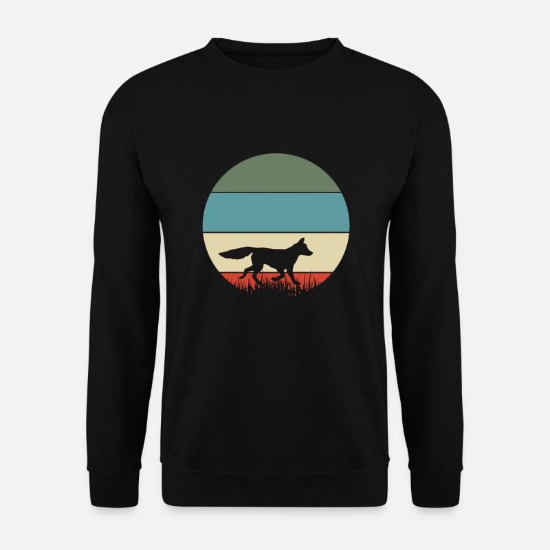 fox - Unisex Sweatshirt - black