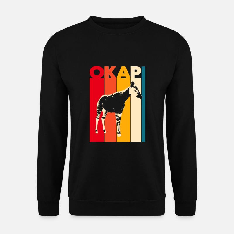 Okapi - Unisex Pullover - Schwarz