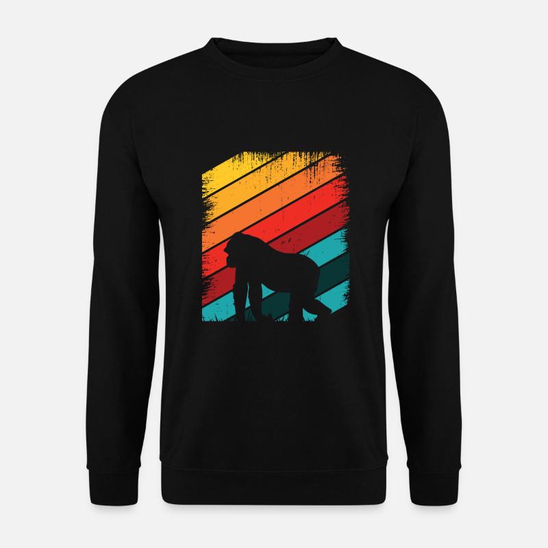 gorilla - Unisex Sweatshirt - black